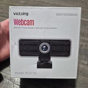 VicTsing Webcam HD 1080P Web Camera Cam Microphone Noise Reduction PC317A New